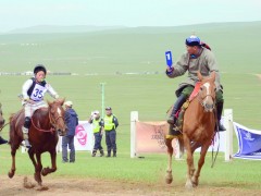 Ерөөлтийн халзан гэж ер бусын хурдан хүлэг