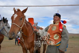 Улсын морь баригч Баярлхагва: Төрийнхөө наадамд түрүүлж, айрагдсан хурдан буянгуудын алтан жолооноос атгана гэдэг ховорхон тохиох аз завшаан